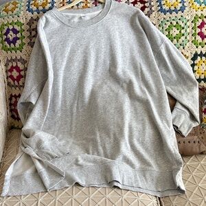 ON oversize sweatshirt